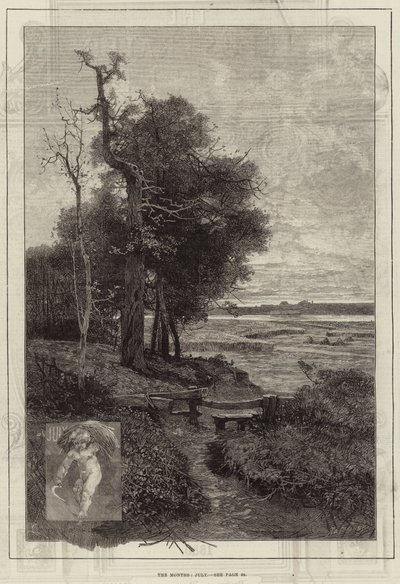 Los meses, julio de Charles Auguste Loye